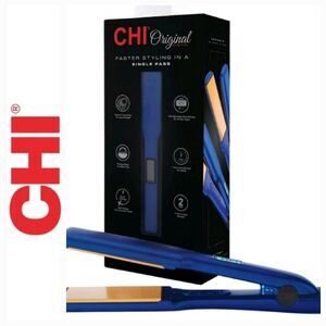 CHI Original 1.5" Wide Plates Digital Ceramic Hairstyling Iron- Royal Blue